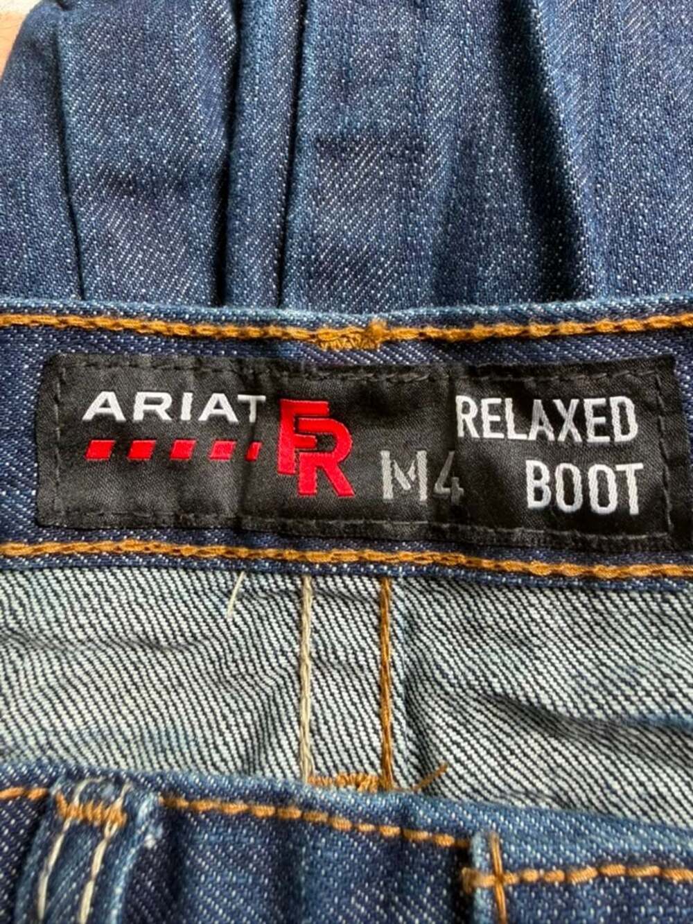 Ariat FR M4 Relaxed Boot Cut Jeans Men's Size 31x32 Flame Resistant Blue Denim - Picture 2 of 8